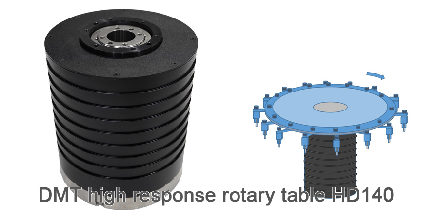 DMT high response rotary table HD140