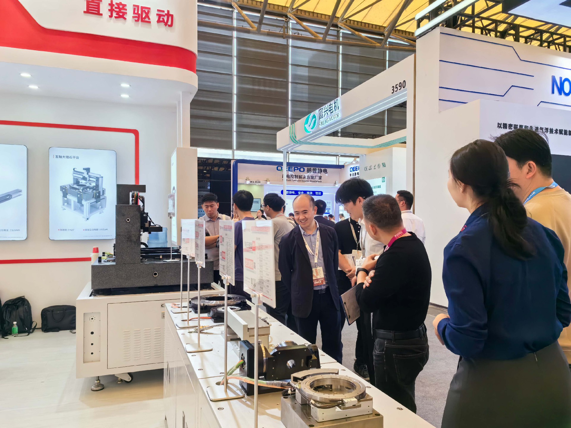 德玛特智能亮相2025慕尼黑上海电子生产设备展，展示高端直驱技术新突破